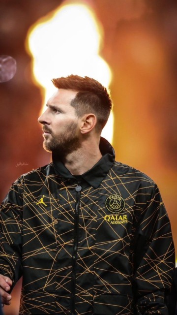 Profile Lionel Messi.